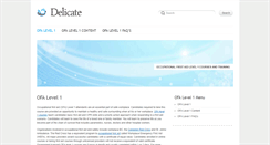 Desktop Screenshot of ofalevel1.com